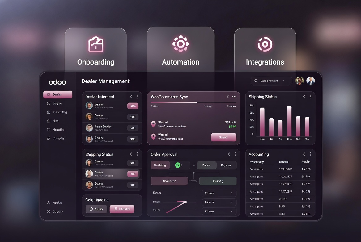 Odoo Dealers Portal Module